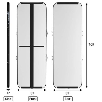 10ft Inflatable Air Gymnastic Mat