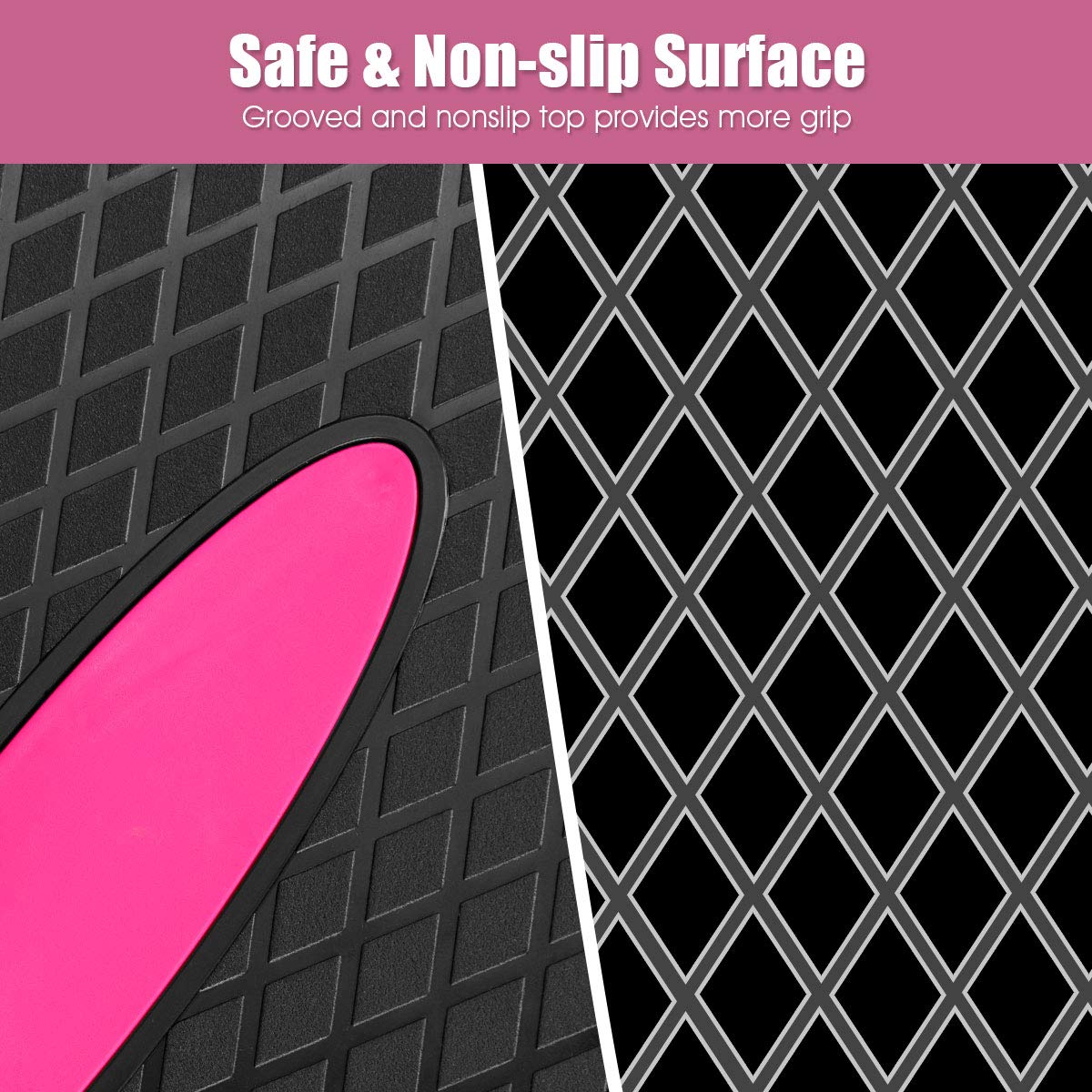 Step Platform, 26 Adjustable Aerobic Exercise Step Deck