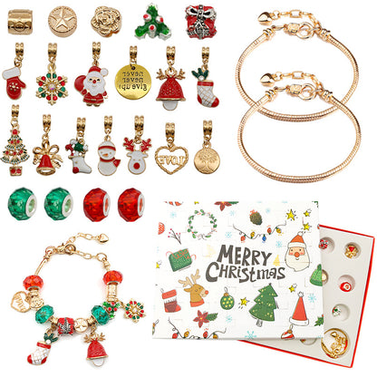 💥Buy 2 Free Shipping💥DIY Christmas Advent Calendar Bracelets Set 🎁