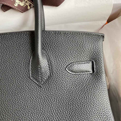 Hermes Goyard AAA-Birkin 25/30/35 Bag silver hardware blk