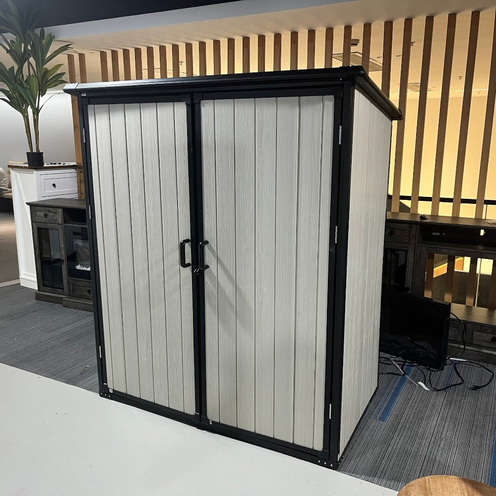 Resin Lean To Storage Shed with Floor