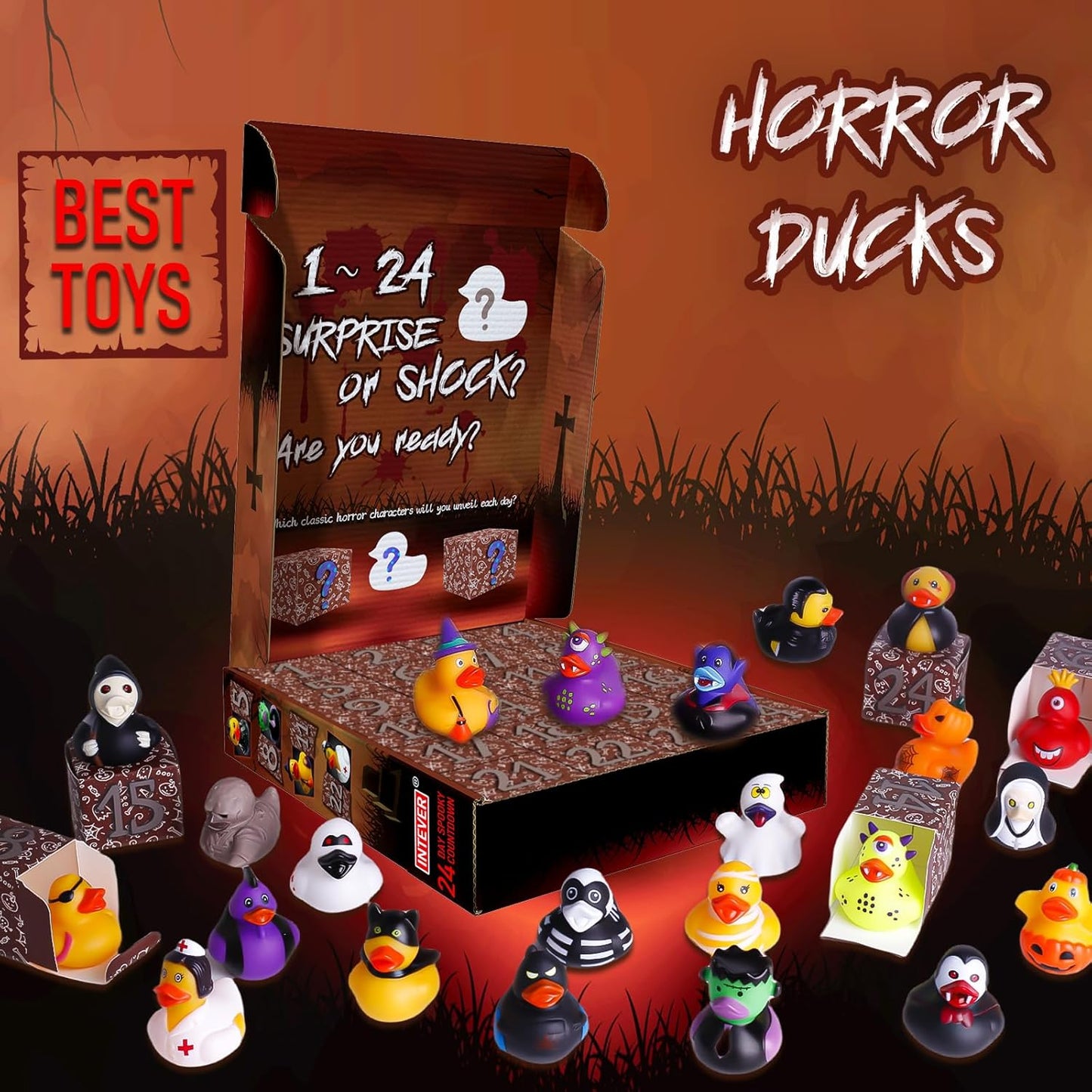 Advent Calendar 2025 - Horror Rubber Duckies