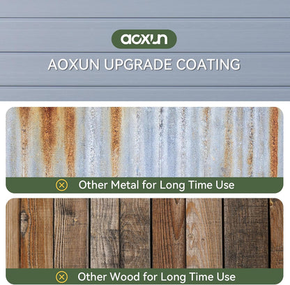 Resin Utility Storage Shed House