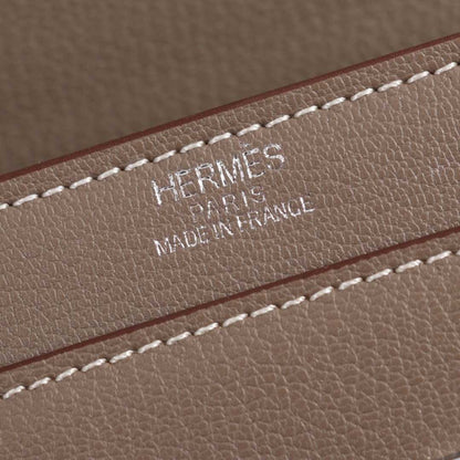 Hermes Goyard Verrou Chaine mini bag BEIGE/BLACK/BROWN