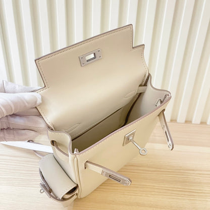 Hermes Goyard Kelly Jump white