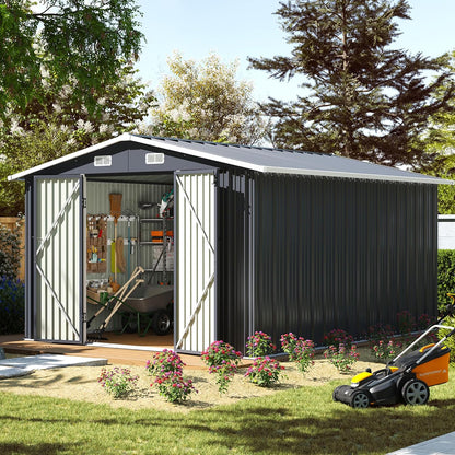 Metal Storage Shed House with Air Vent