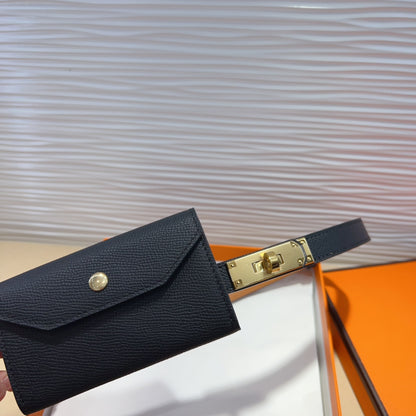 Hermes Goyard Kelly Pocket 18 Belt black