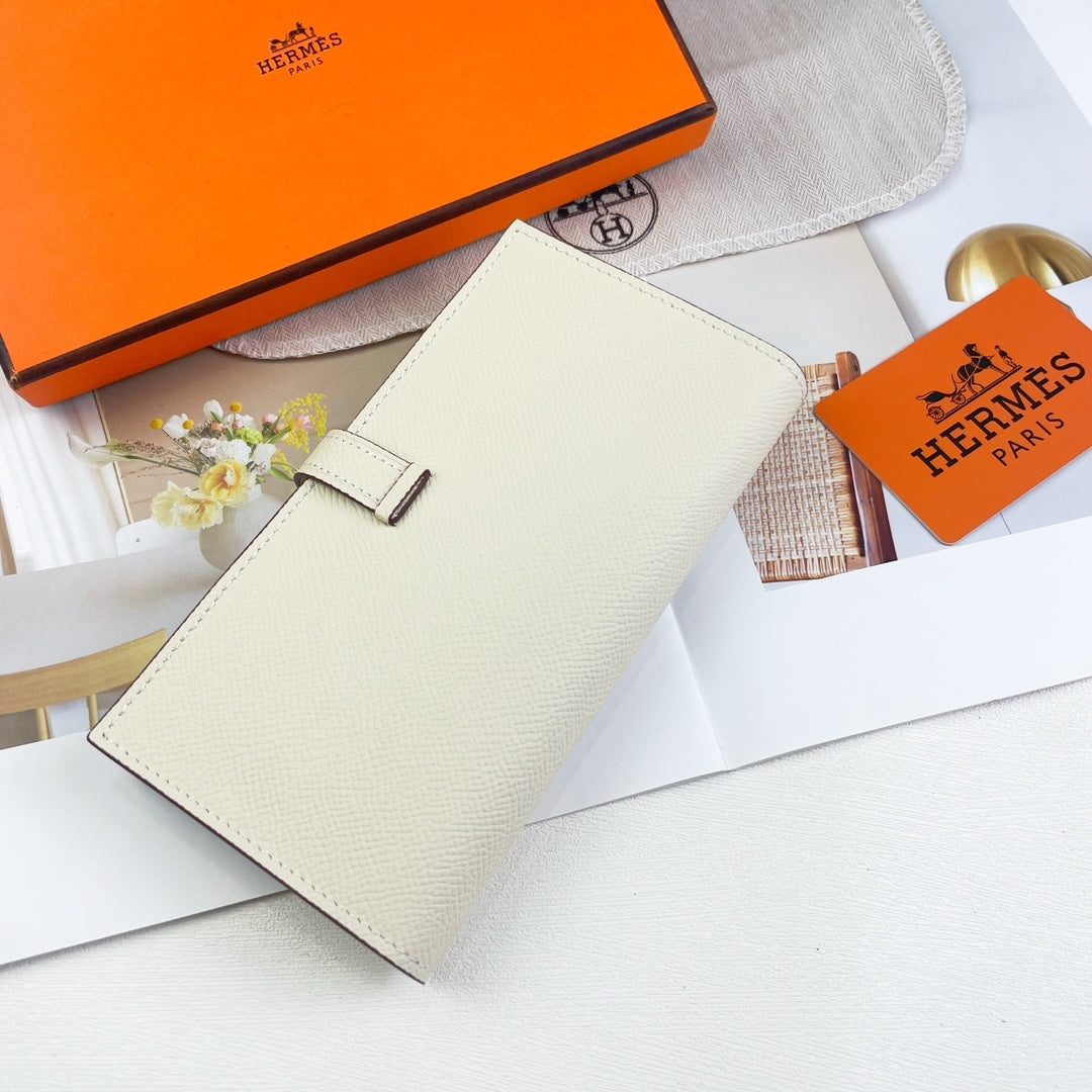 Hermes Goyard New H Passant Toutenmainte Wallet white