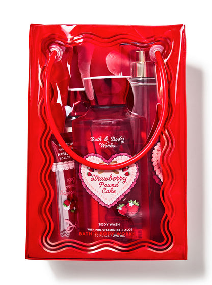 Strawberry Pound Cake