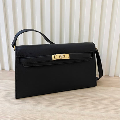 Hermes Goyard Kelly Elan black