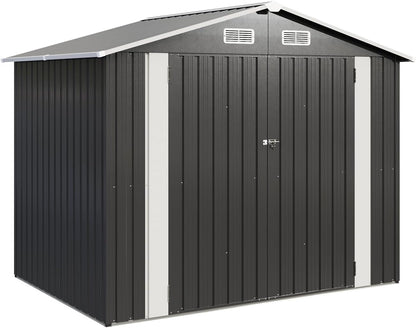 Metal Storage Shed House with Air Vent