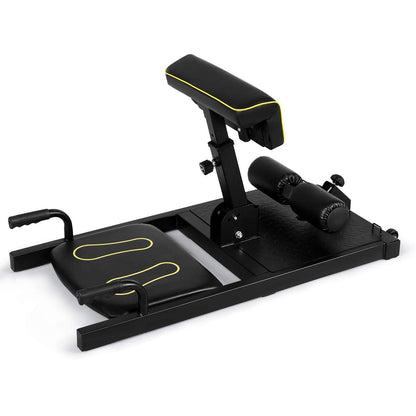 Goplus Deep Squat Machine, 8-in-1 Sissy Squat Fitness Equipment Functional Core