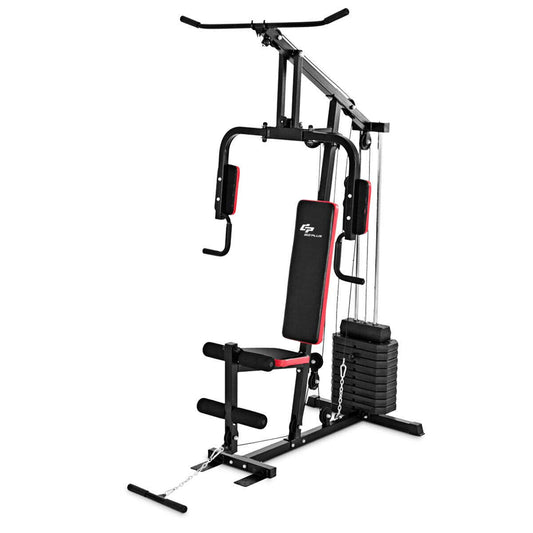 Multifunction Home Gym System Weight Training Exercise Workout Equipment Fitness Strength Machine