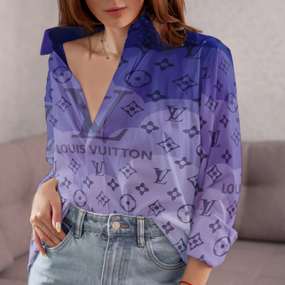 Limited Edition Louis Vuitton Premium Casual Shirt For WOMEN – MRS-CCY-327