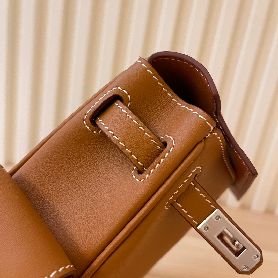 Hermes Goyard Kelly Jump brown