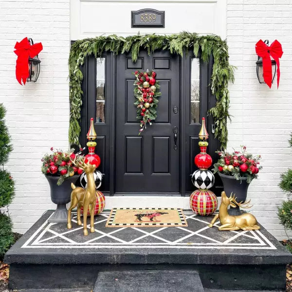 Harper Holiday Topiary, Set of 2