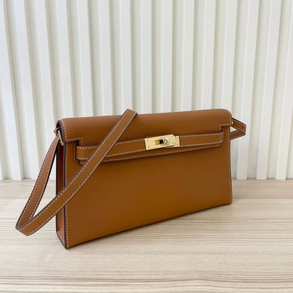 Hermes Goyard Kelly Elan brown