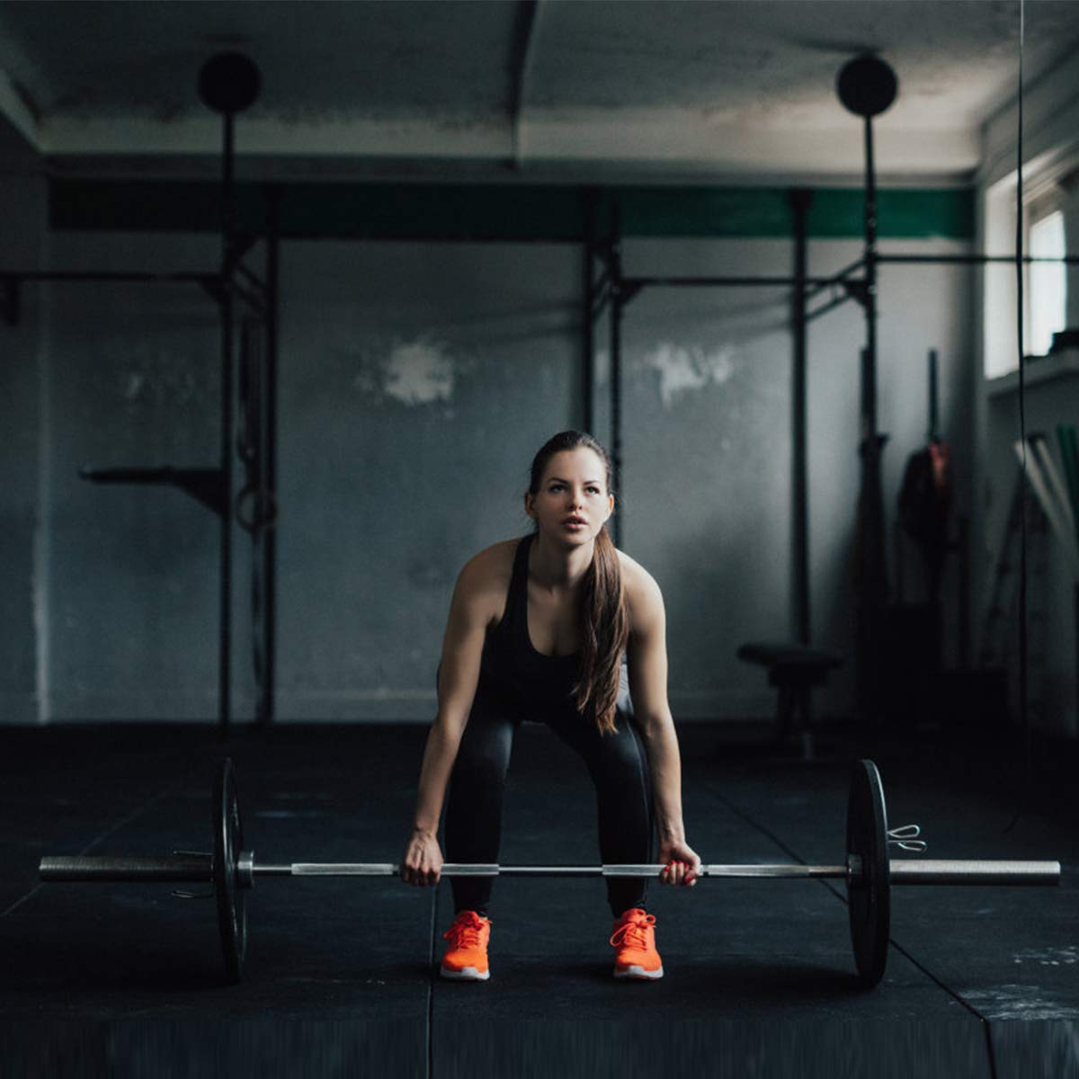 Goplus 7 Feet Olympic Bar, 700/1000LBS Weight Bar Solid 2 Olympic Plates Olympic Barbell