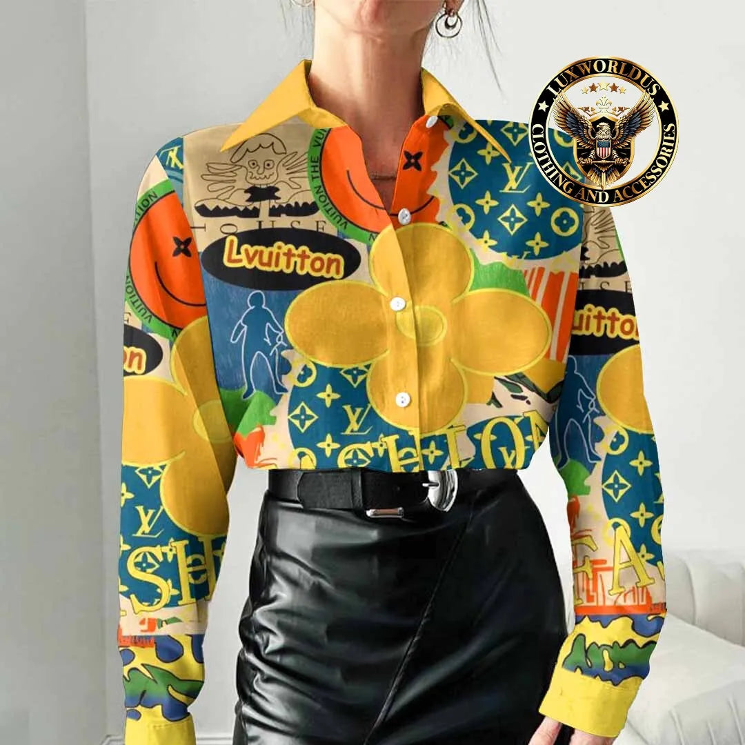 [NEW] Premium LOUIS VUITTON Casual Shirt 💖 Women 2024 LUX- NCY-0001MZLBCWOA