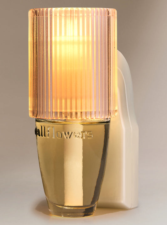 Champagne Sparkly Fluted Nightlight Wallflowers Scent Control™