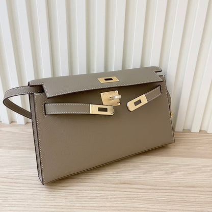 Hermes Goyard Kelly Elan gray