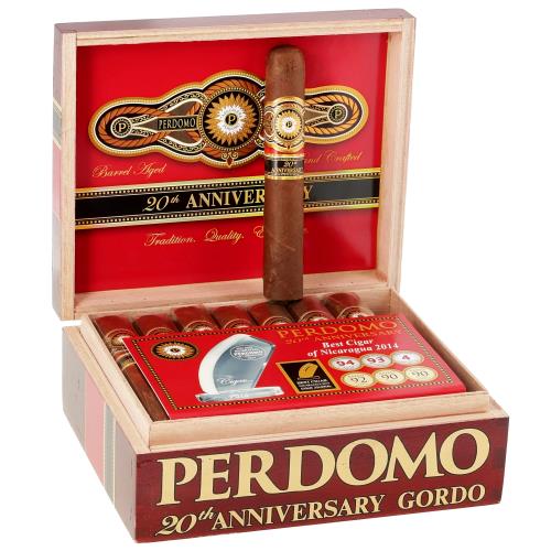 Perdomo 20th Anniversary Box Gordo g660 Sungrown