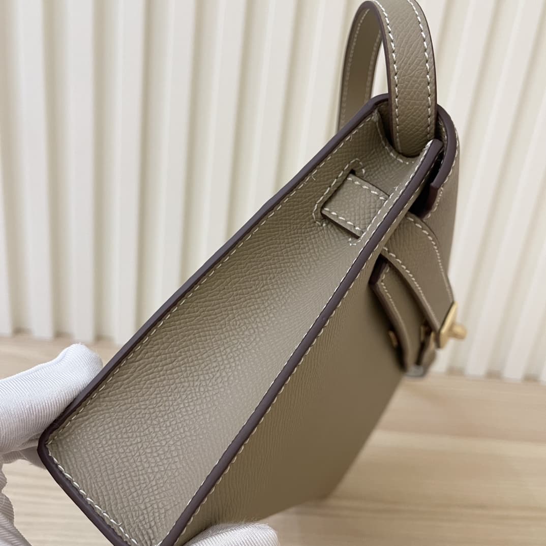 Hermes Goyard Kelly Elan gray