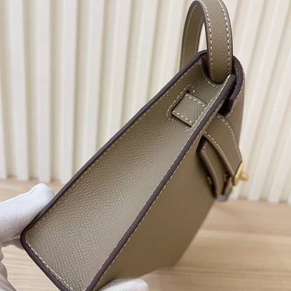 Hermes Goyard Kelly Elan gray