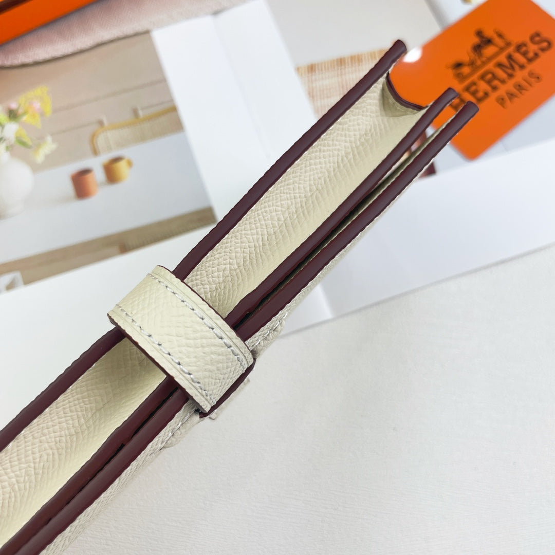 Hermes Goyard New H Passant Toutenmainte Wallet white