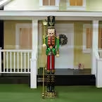 8 ft. Giant-Sized Lantern Nutcracker with LifeEyes LCD Eyes