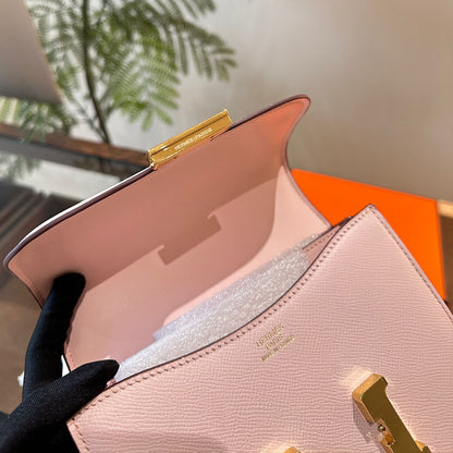 Hermes Goyard Constance handbag 19cm Pink