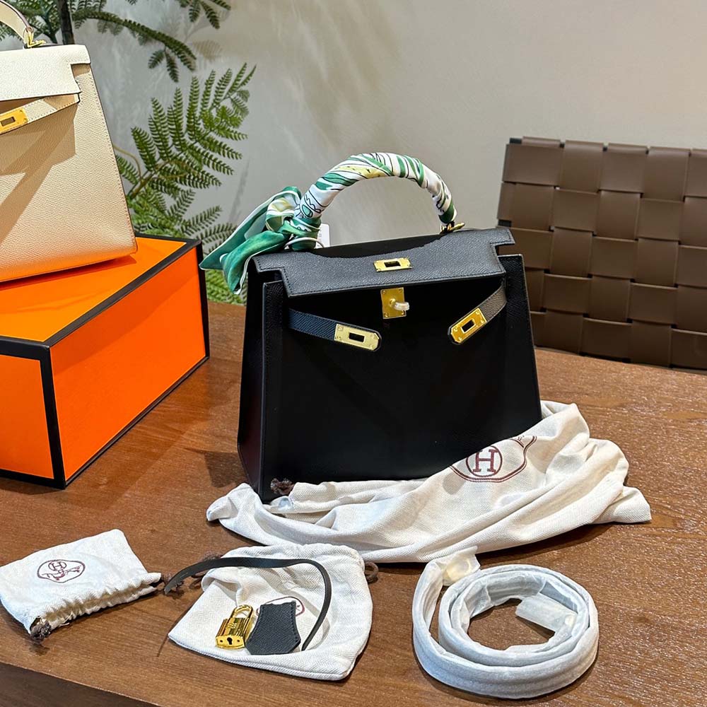 Hermes Goyard Hermes Kelly 25cm Gold Hardware