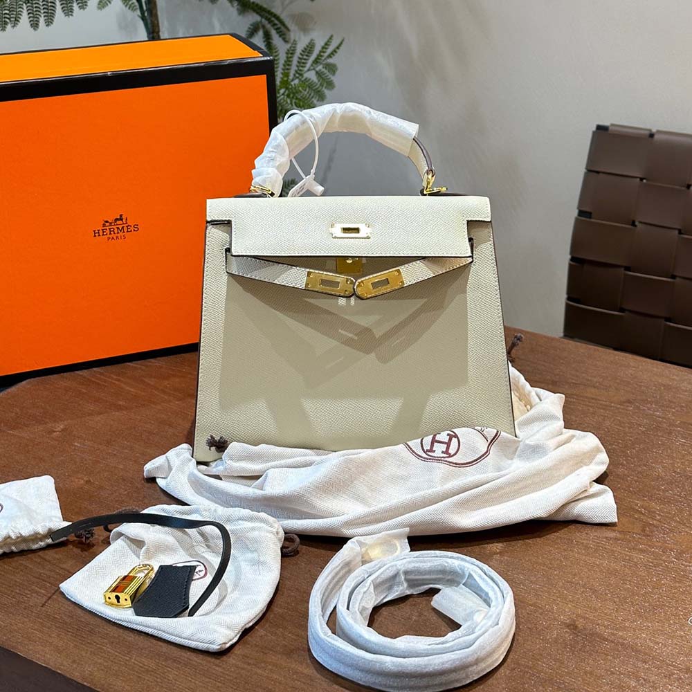 Hermes Goyard Hermes Kelly 25cm Gold Hardware