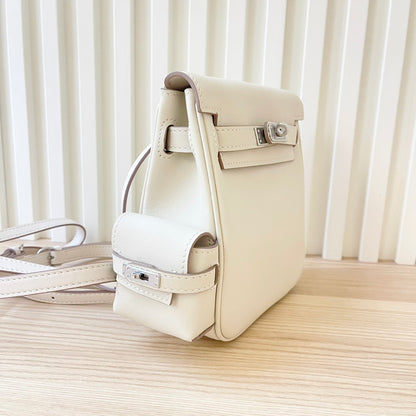 Hermes Goyard Kelly Jump white