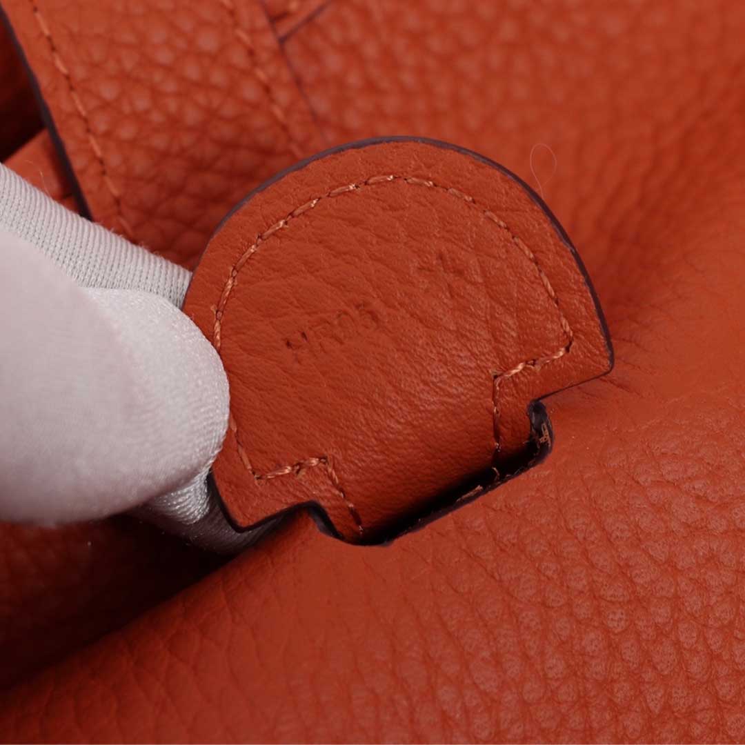 Hermes Goyard AAA-Evelyne III 29 bag ORANGE/BLACK/BLUE