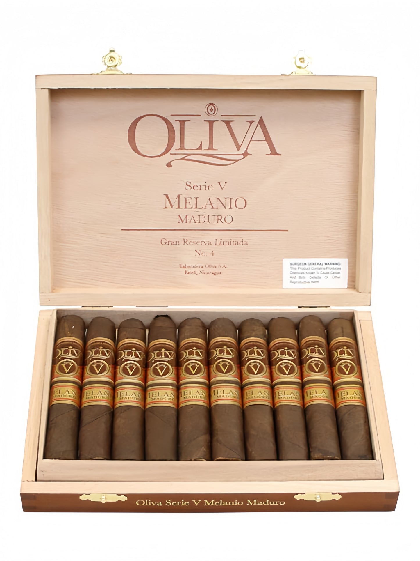 Oliva V Melanio Natural No.4 Box