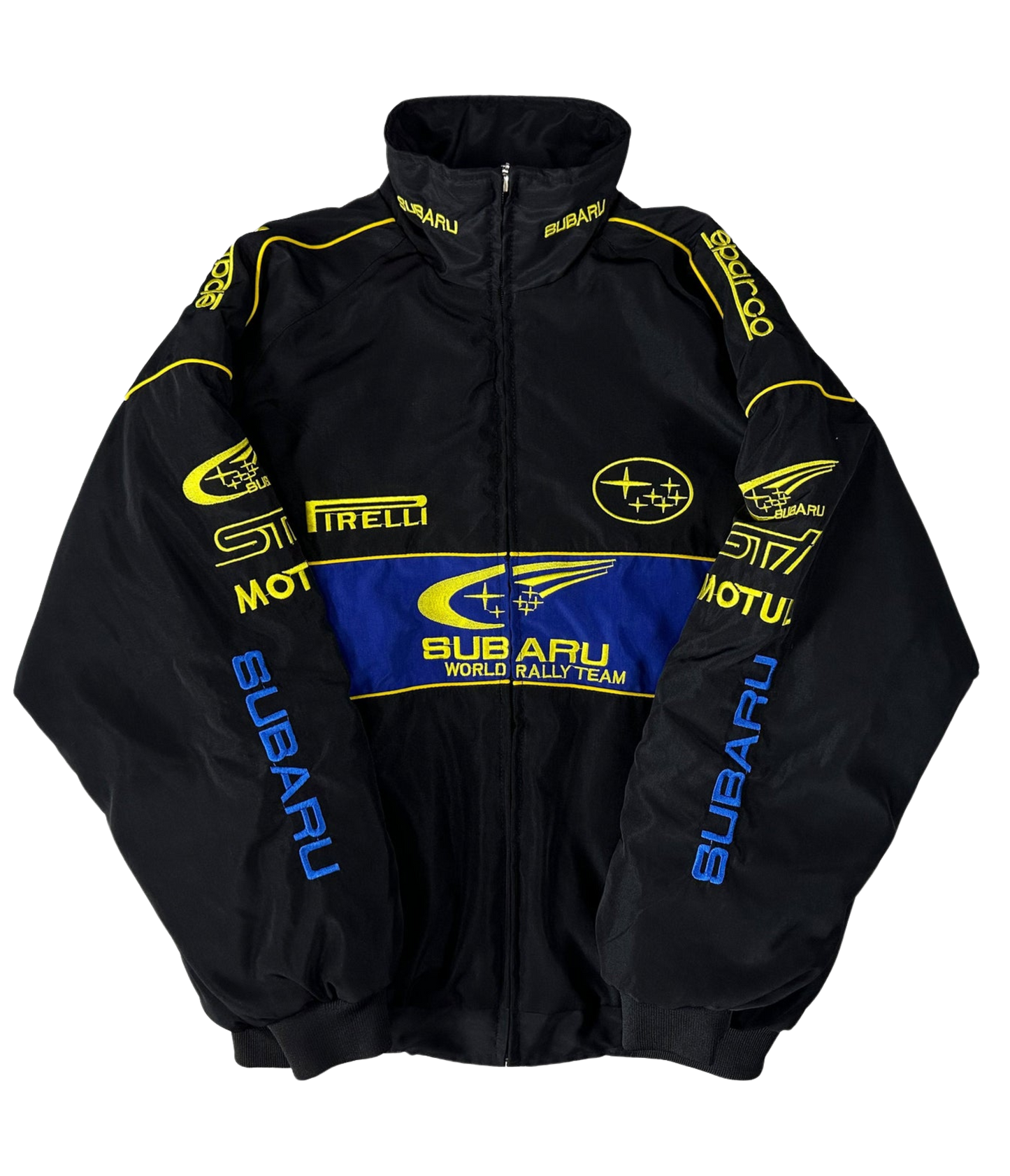 Subaru Rally Vintage Racing Jacket - Black Edition