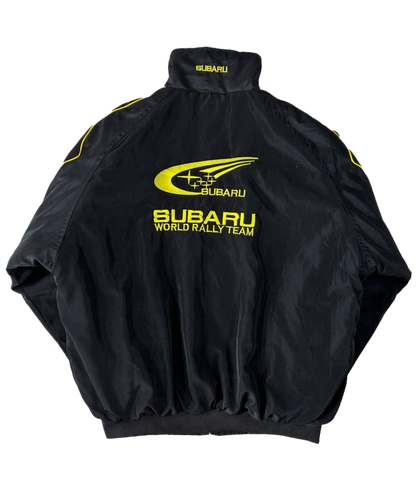 Subaru Rally Vintage Racing Jacket - Black Edition