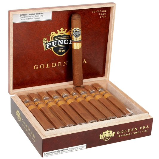 General cigar co. Punch Golden Era Toro  Box