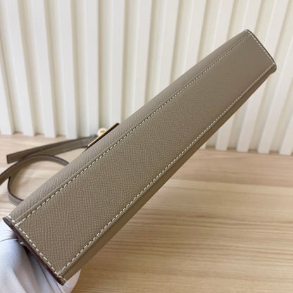 Hermes Goyard Kelly Elan gray