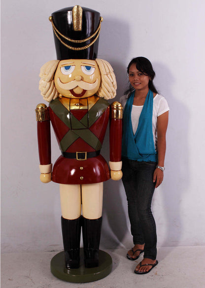 Large 6ft Nutcracker Life Size Christmas Statue