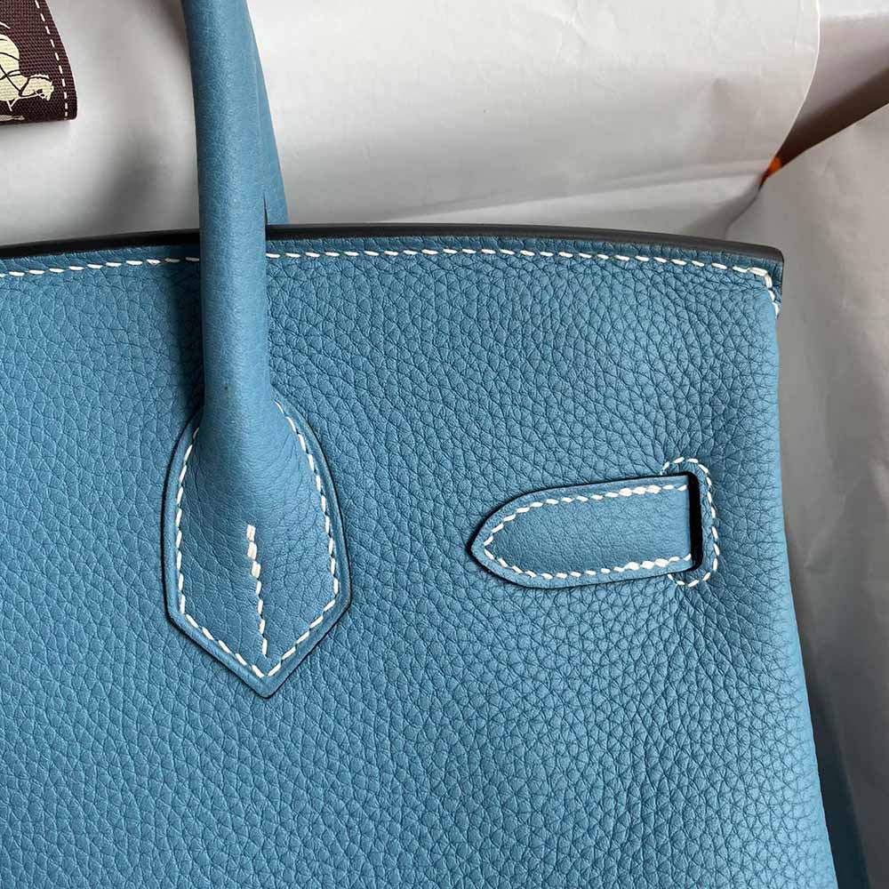 Hermes Goyard AAA-Birkin 25/30/35 Bag silver hardware brown