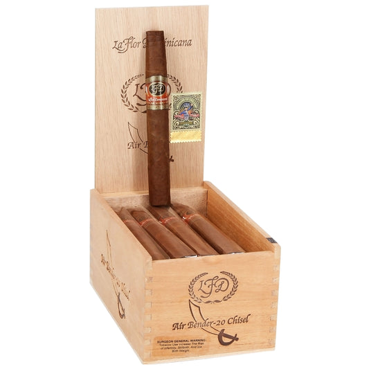 La Flor Dominicana Air Bender Maduro Chisel Box