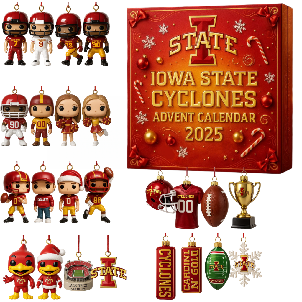 2025 Iowa State Cyclones Advent Calendar