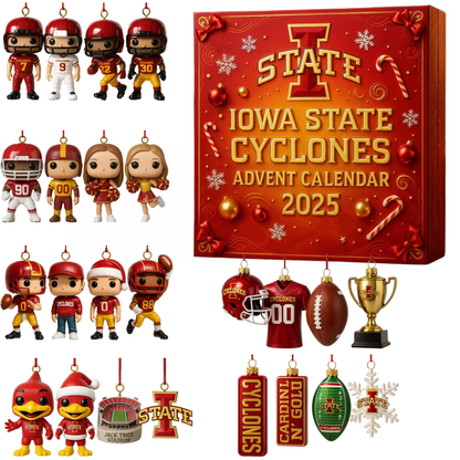 2025 Iowa State Cyclones Advent Calendar