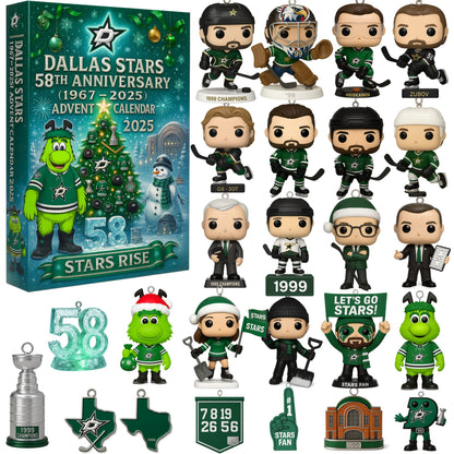 Dallas Stars 58th Anniversary Advent Calendar 2025