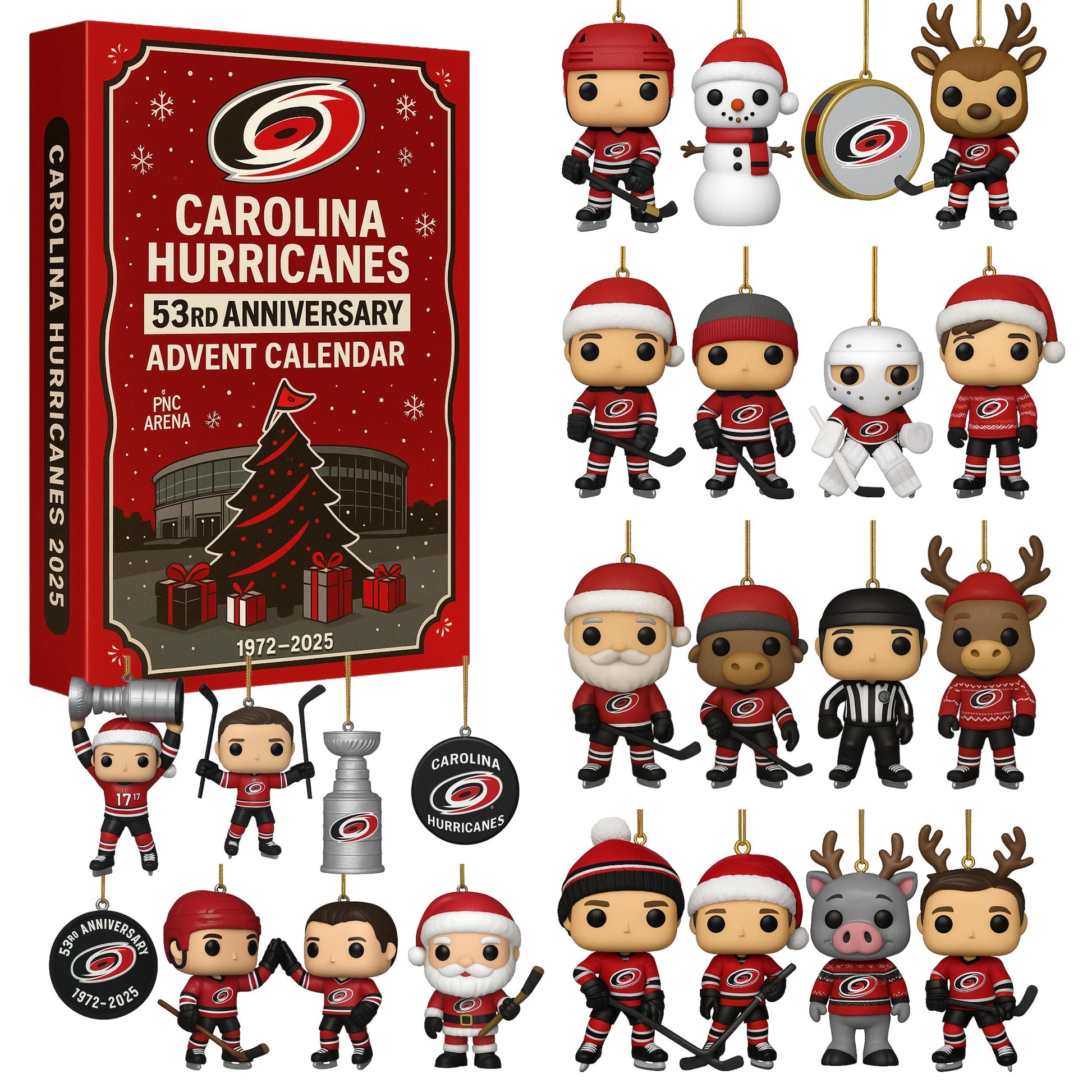 Carolina Hurricanes 53rd Anniversary Advent Calendar 2025