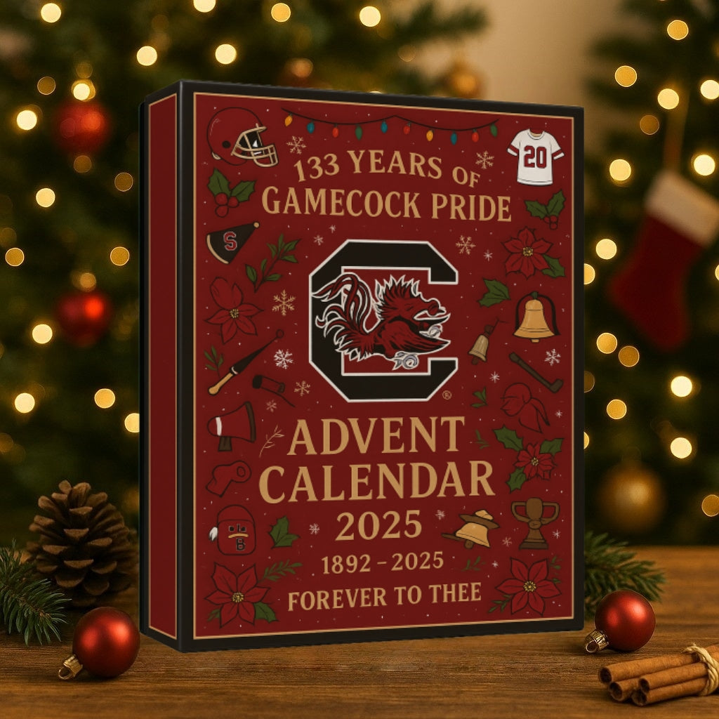 South Carolina Gamecocks 133rd Anniversary Advent Calendar