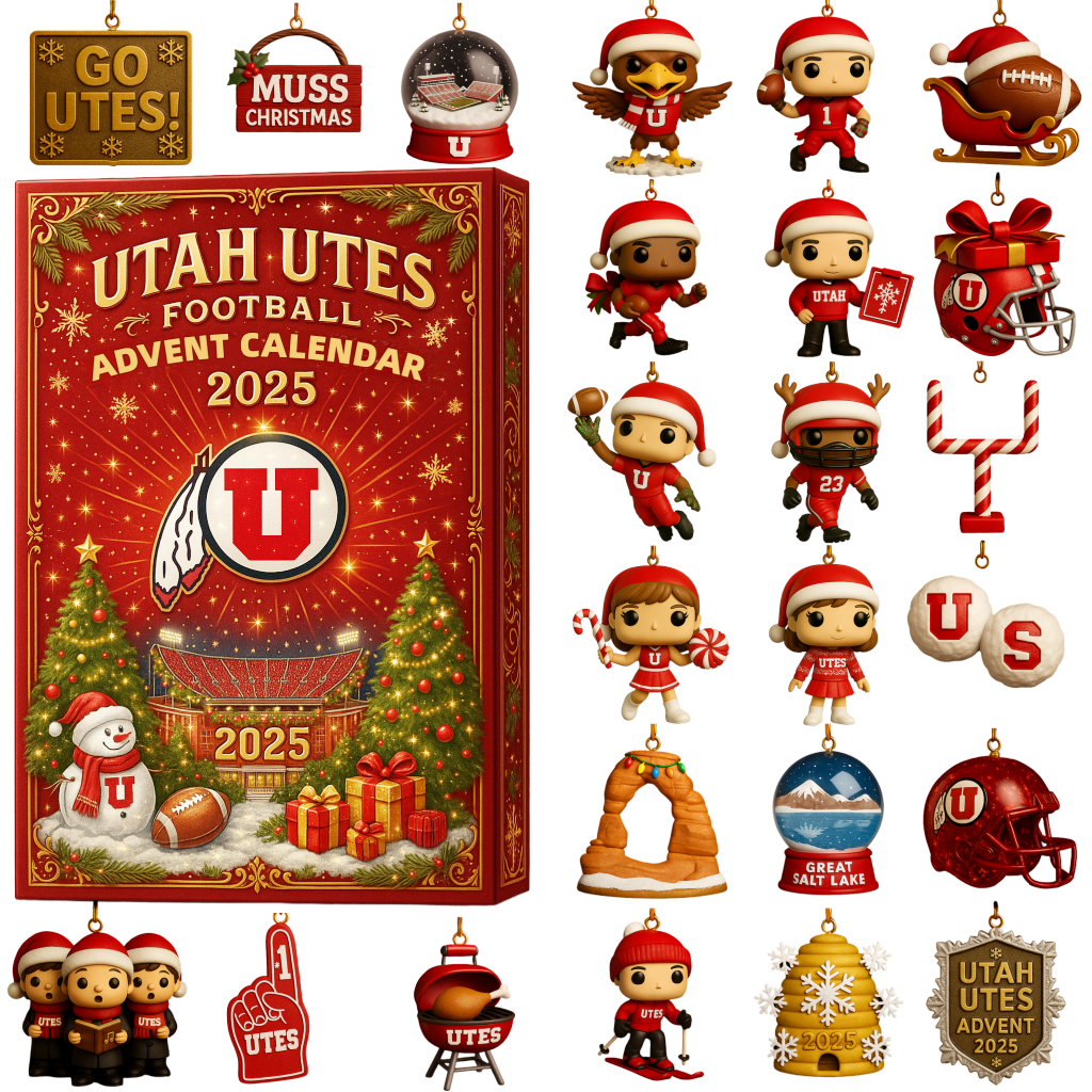 Utah Utes football Advent Calendar 2025