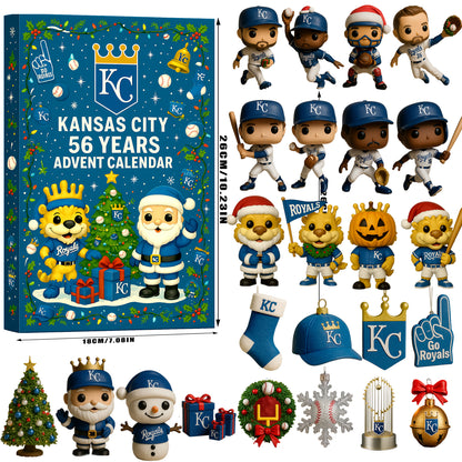 Kansas City Royals 56 Years Advent Calendar 2025